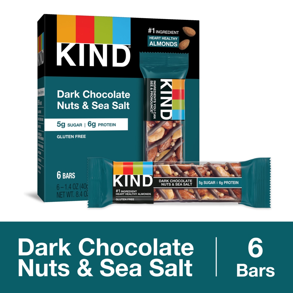 KIND Dark Chocolate Nuts & Sea Salt Bar